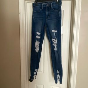 American Eagle High Waist Skinny Jeans